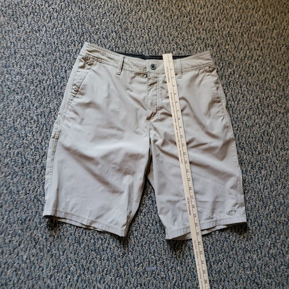 O'Neill Hybrid Khaki Board Shorts Size 30 - Picture 5 of 9